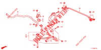 STABILISATOR, VORNE/UNTERER ARM, VORNE  für Honda ACCORD DIESEL 2.2 SH 4 Türen 6 gang-Schaltgetriebe 2012
