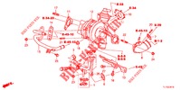 TURBOLADER SYSTEM (DIESEL) für Honda ACCORD DIESEL 2.2 SH 4 Türen 6 gang-Schaltgetriebe 2012