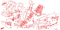 VORDERSITZ/SITZGURTE (G.) (LH) für Honda ACCORD DIESEL 2.2 SH 4 Türen 6 gang-Schaltgetriebe 2012
