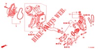 WASSERPUMPE/THERMOSTAT (DIESEL) für Honda ACCORD DIESEL 2.2 SH 4 Türen 6 gang-Schaltgetriebe 2012