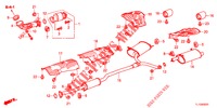 AUSPUFFROHR (2.4L) für Honda ACCORD 2.4 TYPE S 4 Türen 6 gang-Schaltgetriebe 2012