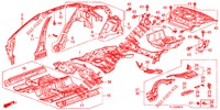 BODEN/INNENBLECHE  für Honda ACCORD 2.4 TYPE S 4 Türen 6 gang-Schaltgetriebe 2012