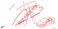 GRILL, VORNE/ZIERLEISTE  für Honda ACCORD 2.4 TYPE S 4 Türen 6 gang-Schaltgetriebe 2012