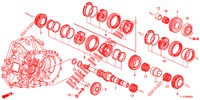 HAUPTWELLE  für Honda ACCORD 2.4 TYPE S 4 Türen 6 gang-Schaltgetriebe 2012