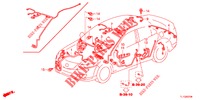 KABELBAUM (3) (LH) für Honda ACCORD 2.4 TYPE S 4 Türen 6 gang-Schaltgetriebe 2012