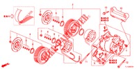 KLIMAANLAGE (COMPRESSEUR) (2.4L) für Honda ACCORD 2.4 TYPE S 4 Türen 6 gang-Schaltgetriebe 2012