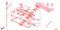 ZYLINDERKOPFDECKEL (2.4L) für Honda ACCORD 2.4 TYPE S 4 Türen 6 gang-Schaltgetriebe 2012