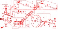 HAUPTBREMSZYLINDER/MASTER POWER (LH) für Honda ACCORD 2.4 TYPE S 4 Türen 5 gang automatikgetriebe 2012
