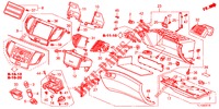 INSTRUMENT, ZIERSTUECK (COTE DE PASSAGER) (LH) für Honda ACCORD 2.4 TYPE S 4 Türen 5 gang automatikgetriebe 2012