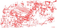 INSTRUMENTENBRETT, OBEN (LH) für Honda ACCORD 2.4 TYPE S 4 Türen 5 gang automatikgetriebe 2012