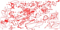 KONSOLE (LH) für Honda ACCORD 2.4 TYPE S 4 Türen 5 gang automatikgetriebe 2012