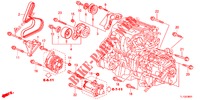 MOTORHALTERUNG (2.4L) für Honda ACCORD 2.4 TYPE S 4 Türen 5 gang automatikgetriebe 2012