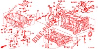ZYLINDERBLOCK/OELWANNE (2.4L) für Honda ACCORD 2.4 TYPE S 4 Türen 5 gang automatikgetriebe 2012