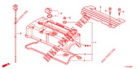 ZYLINDERKOPFDECKEL (2.4L) für Honda ACCORD 2.4 TYPE S 4 Türen 5 gang automatikgetriebe 2012
