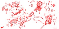 TUERSCHLOESSER, HINTEN/AEUSSERER GRIFF  für Honda ACCORD 2.4 S 4 Türen 6 gang-Schaltgetriebe 2012