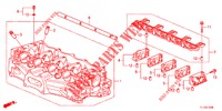 ZYLINDERKOPFDECKEL (2.0L) für Honda ACCORD 2.0 EXECUTIVE 4 Türen 5 gang automatikgetriebe 2013