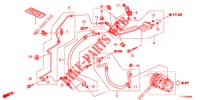 KLIMAANLAGE (FLEXIBLES/TUYAUX) (2.0L) (LH) für Honda ACCORD 2.0 S 4 Türen 6 gang-Schaltgetriebe 2013