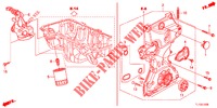 OELPUMPE (2.0L) für Honda ACCORD 2.0 S 4 Türen 6 gang-Schaltgetriebe 2013