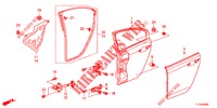 TUERBLECHE, HINTEN(4D)  für Honda ACCORD 2.0 S 4 Türen 6 gang-Schaltgetriebe 2013