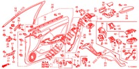 TUERVERKLEIDUNG, VORNE (LH) für Honda ACCORD 2.0 S 4 Türen 6 gang-Schaltgetriebe 2013