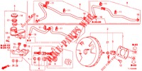 HAUPTBREMSZYLINDER/MASTER POWER (LH) für Honda ACCORD 2.0 S 4 Türen 5 gang automatikgetriebe 2013