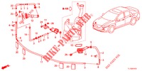 SCHEINWERFERWASCHER(S)  für Honda ACCORD 2.0 S 4 Türen 5 gang automatikgetriebe 2013