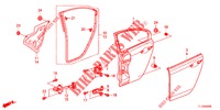 TUERBLECHE, HINTEN(4D)  für Honda ACCORD 2.0 S 4 Türen 5 gang automatikgetriebe 2013