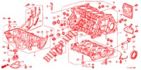 ZYLINDERBLOCK/OELWANNE (2.0L) für Honda ACCORD 2.0 S 4 Türen 5 gang automatikgetriebe 2013