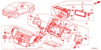 AUDIOEINHEIT  für Honda ACCORD DIESEL 2.2 COMFORT 4 Türen 6 gang-Schaltgetriebe 2013