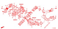EGR STEUERVENTIL (DIESEL) für Honda ACCORD DIESEL 2.2 COMFORT 4 Türen 6 gang-Schaltgetriebe 2013