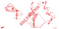 GELENK, VORNE  für Honda ACCORD DIESEL 2.2 COMFORT 4 Türen 6 gang-Schaltgetriebe 2013