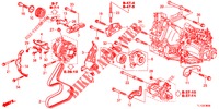 MOTORHALTERUNG (DIESEL) für Honda ACCORD DIESEL 2.2 COMFORT 4 Türen 6 gang-Schaltgetriebe 2013