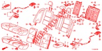 RUECKSITZ/SITZGURT,(2D)  für Honda ACCORD DIESEL 2.2 COMFORT 4 Türen 6 gang-Schaltgetriebe 2013