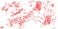 TUERSCHLOESSER, HINTEN/AEUSSERER GRIFF  für Honda ACCORD DIESEL 2.2 COMFORT 4 Türen 6 gang-Schaltgetriebe 2013