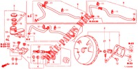 HAUPTBREMSZYLINDER/MASTER POWER (LH) für Honda ACCORD DIESEL 2.2 COMFORT 4 Türen 5 gang automatikgetriebe 2013