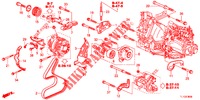 MOTORHALTERUNG (DIESEL) für Honda ACCORD DIESEL 2.2 COMFORT 4 Türen 5 gang automatikgetriebe 2013