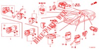 SCHALTER (LH) für Honda ACCORD DIESEL 2.2 COMFORT 4 Türen 5 gang automatikgetriebe 2013