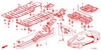SEITENSCHWELLER ZIERLEISTE/GEHAEUSEUNTERTEIL  für Honda ACCORD DIESEL 2.2 COMFORT 4 Türen 5 gang automatikgetriebe 2013