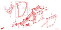 TUERBLECHE, HINTEN(4D)  für Honda ACCORD DIESEL 2.2 COMFORT 4 Türen 5 gang automatikgetriebe 2013