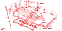 ZYLINDERKOPFDECKEL (DIESEL) für Honda ACCORD DIESEL 2.2 COMFORT 4 Türen 5 gang automatikgetriebe 2013