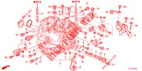 GETRIEBEGEHAEUSE (DIESEL) für Honda ACCORD DIESEL 2.2 ELEGANCE 4 Türen 6 gang-Schaltgetriebe 2013