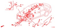 KABELBAUM (1) (LH) für Honda ACCORD DIESEL 2.2 ELEGANCE 4 Türen 6 gang-Schaltgetriebe 2013