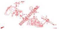SCHALTARM/SCHALTHEBEL (DIESEL) für Honda ACCORD DIESEL 2.2 ELEGANCE 4 Türen 6 gang-Schaltgetriebe 2013