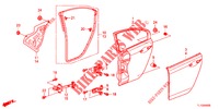 TUERBLECHE, HINTEN(4D)  für Honda ACCORD DIESEL 2.2 ELEGANCE 4 Türen 6 gang-Schaltgetriebe 2013