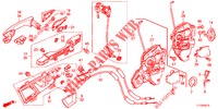 TUERSCHLOESSER, VORNE/AEUSSERER GRIFF  für Honda ACCORD DIESEL 2.2 ELEGANCE 4 Türen 6 gang-Schaltgetriebe 2013