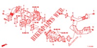 EGR STEUERVENTIL (DIESEL) für Honda ACCORD DIESEL 2.2 ELEGANCE 4 Türen 5 gang automatikgetriebe 2013