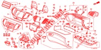 INSTRUMENT, ZIERSTUECK (COTE DE PASSAGER) (LH) für Honda ACCORD DIESEL 2.2 ELEGANCE 4 Türen 5 gang automatikgetriebe 2013