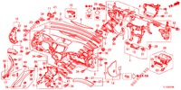 INSTRUMENTENBRETT, OBEN (LH) für Honda ACCORD DIESEL 2.2 ELEGANCE 4 Türen 5 gang automatikgetriebe 2013