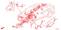 KABELBAUM (1) (LH) für Honda ACCORD DIESEL 2.2 ELEGANCE 4 Türen 5 gang automatikgetriebe 2013
