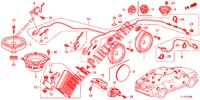 RADIOANTENNE/LAUTSPRECHER (LH) für Honda ACCORD DIESEL 2.2 ELEGANCE 4 Türen 5 gang automatikgetriebe 2013